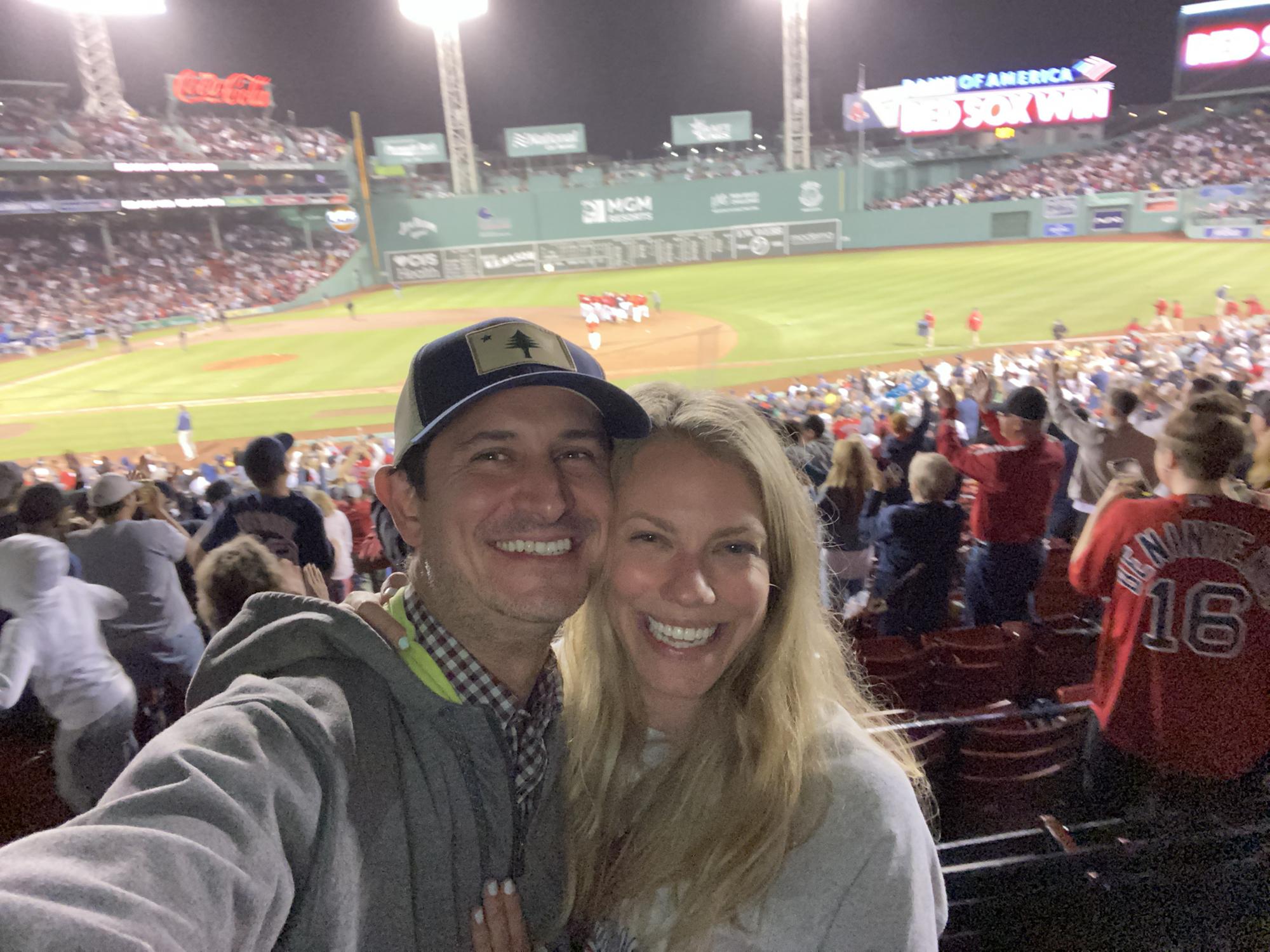 First Red Sox game together