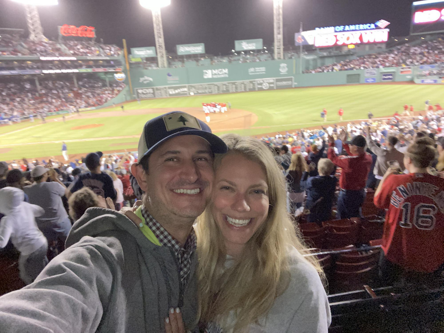 First Red Sox game together