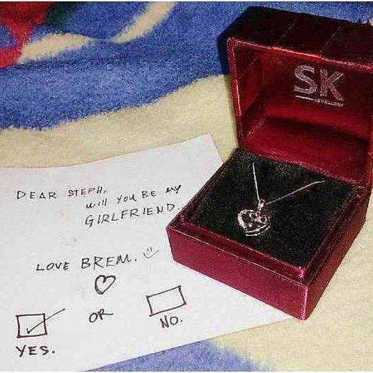 December 23, 2015, Steph finally said YES!