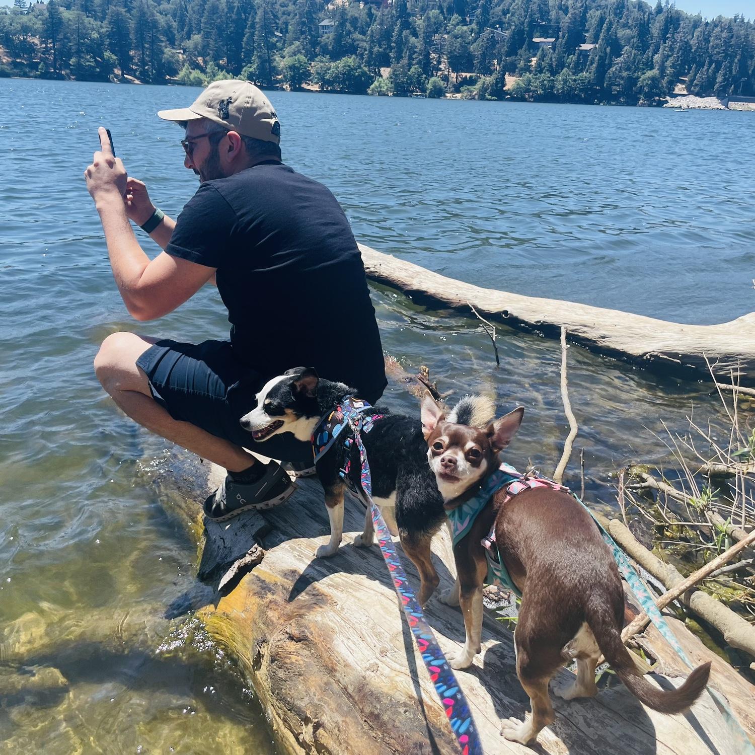 Getting a photo is a team effort.