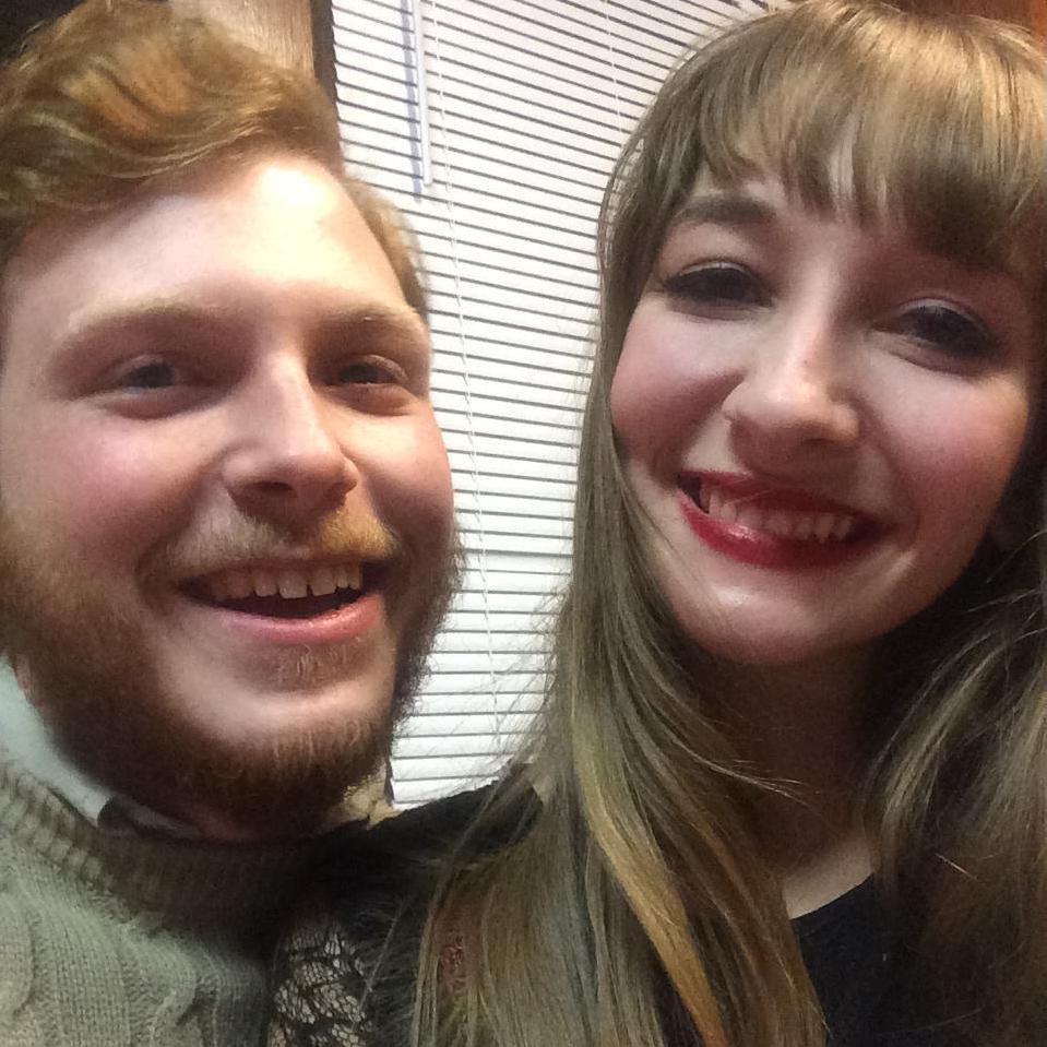 Christmas party selfie from 2013