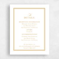Orange Wedding Enclosure - Emelina