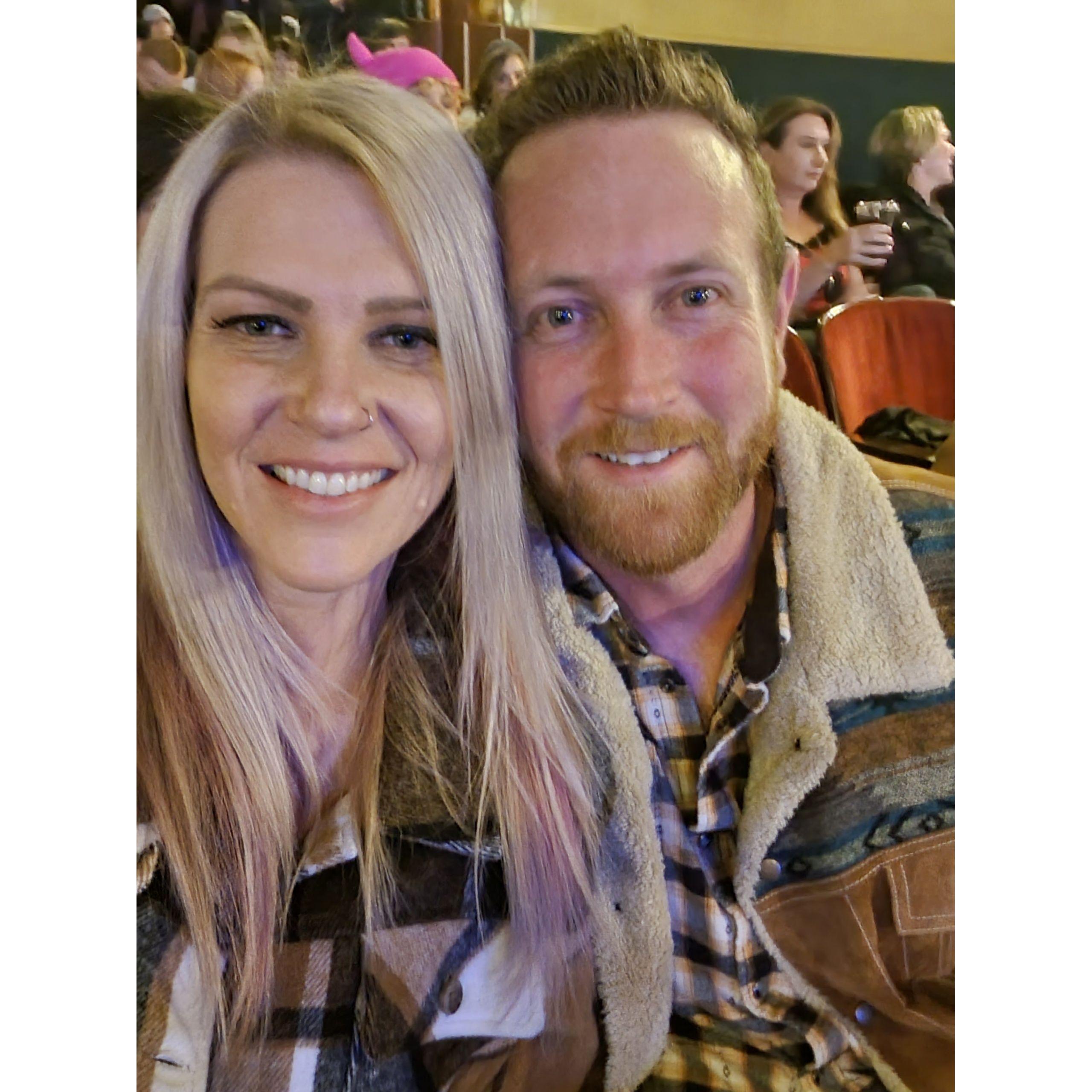 First Blue October concert together - Paramount Theater - Denver, CO