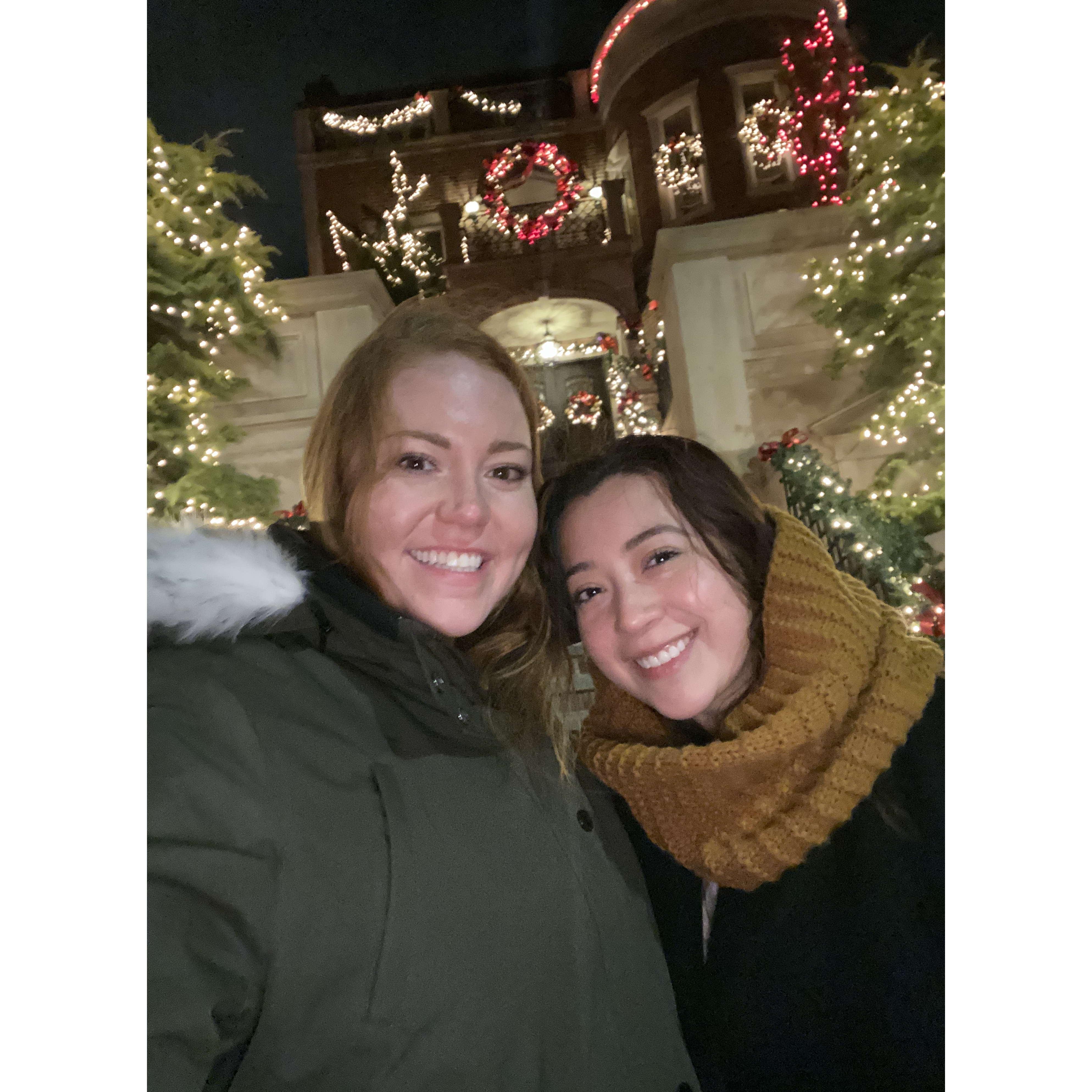 December 2019: Seeing the Christmas Lights in Dyker Heights, Brooklyn