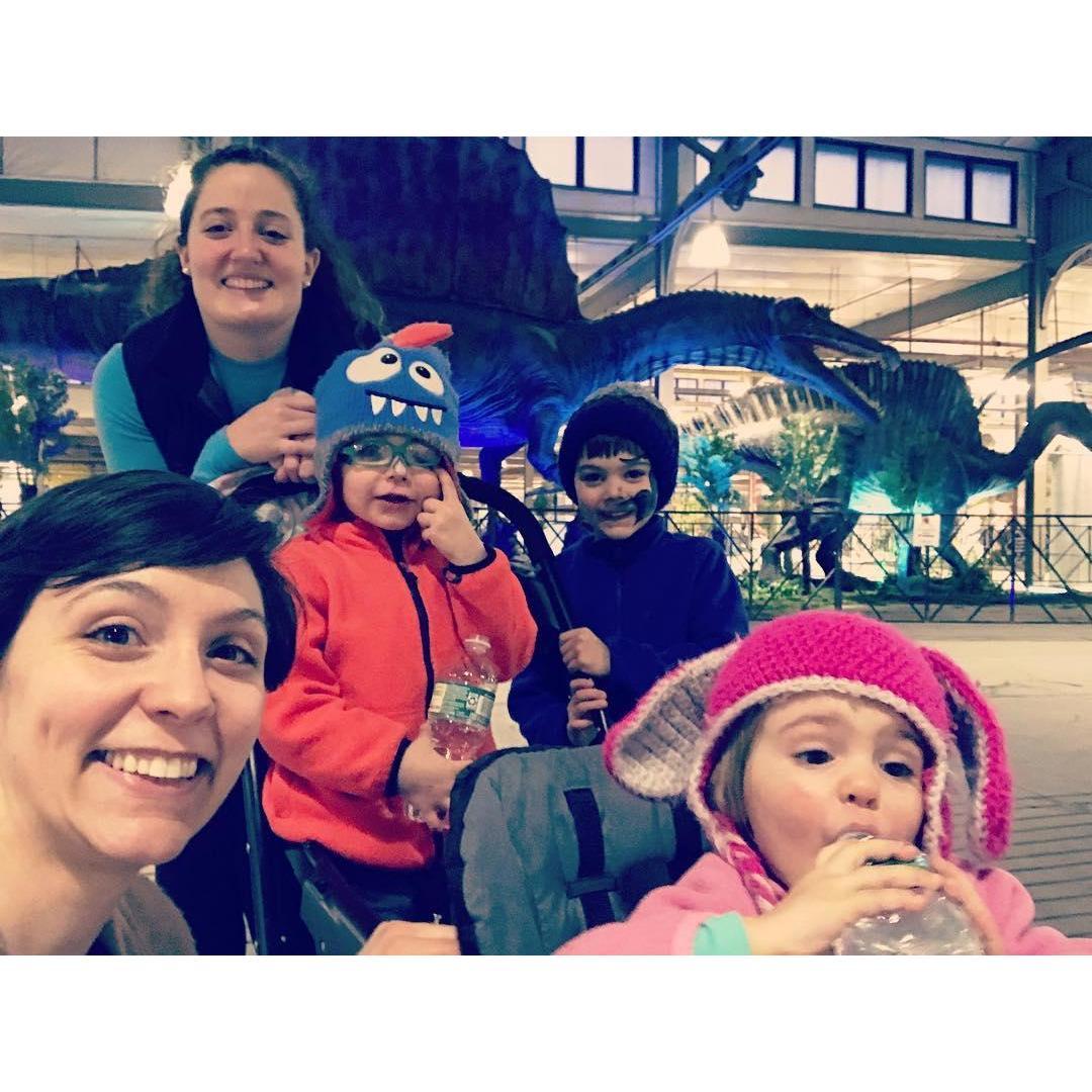 The bride with her future sister Ashalee with niece Grace and nephews Aiden and Zach!