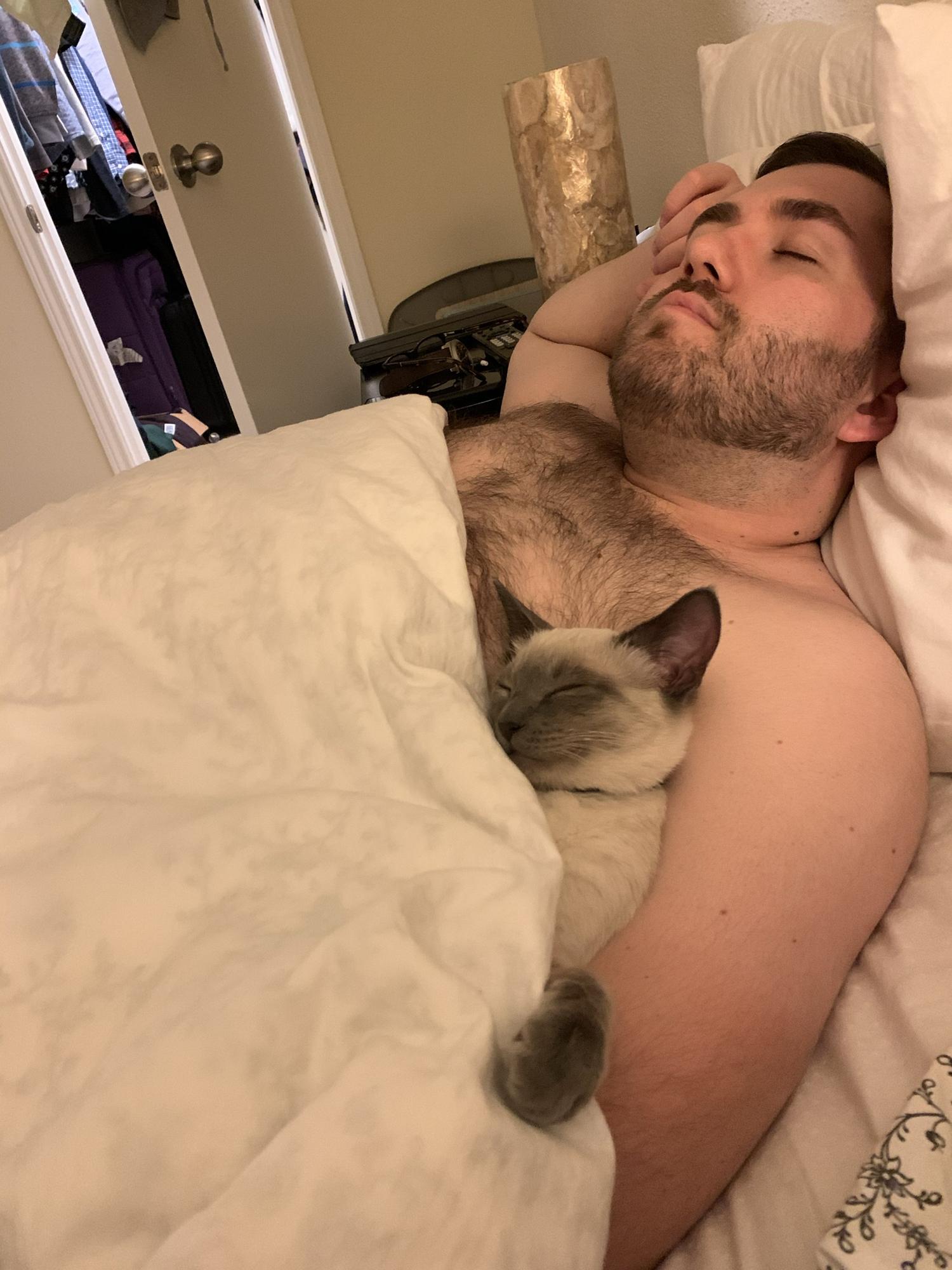 Best cat dad ever!