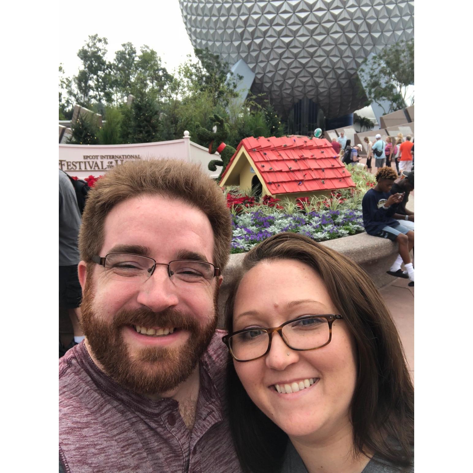 We had a wonderful time in Epcot at Disney!