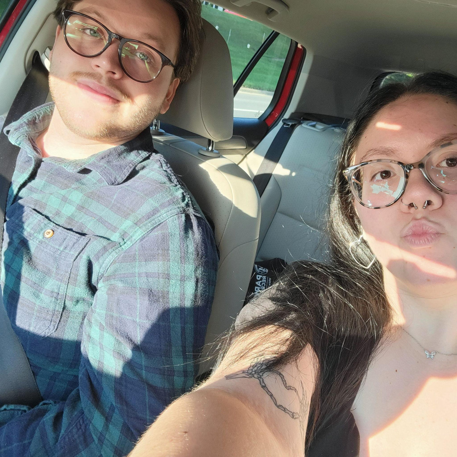 Random date day selfie, of course.