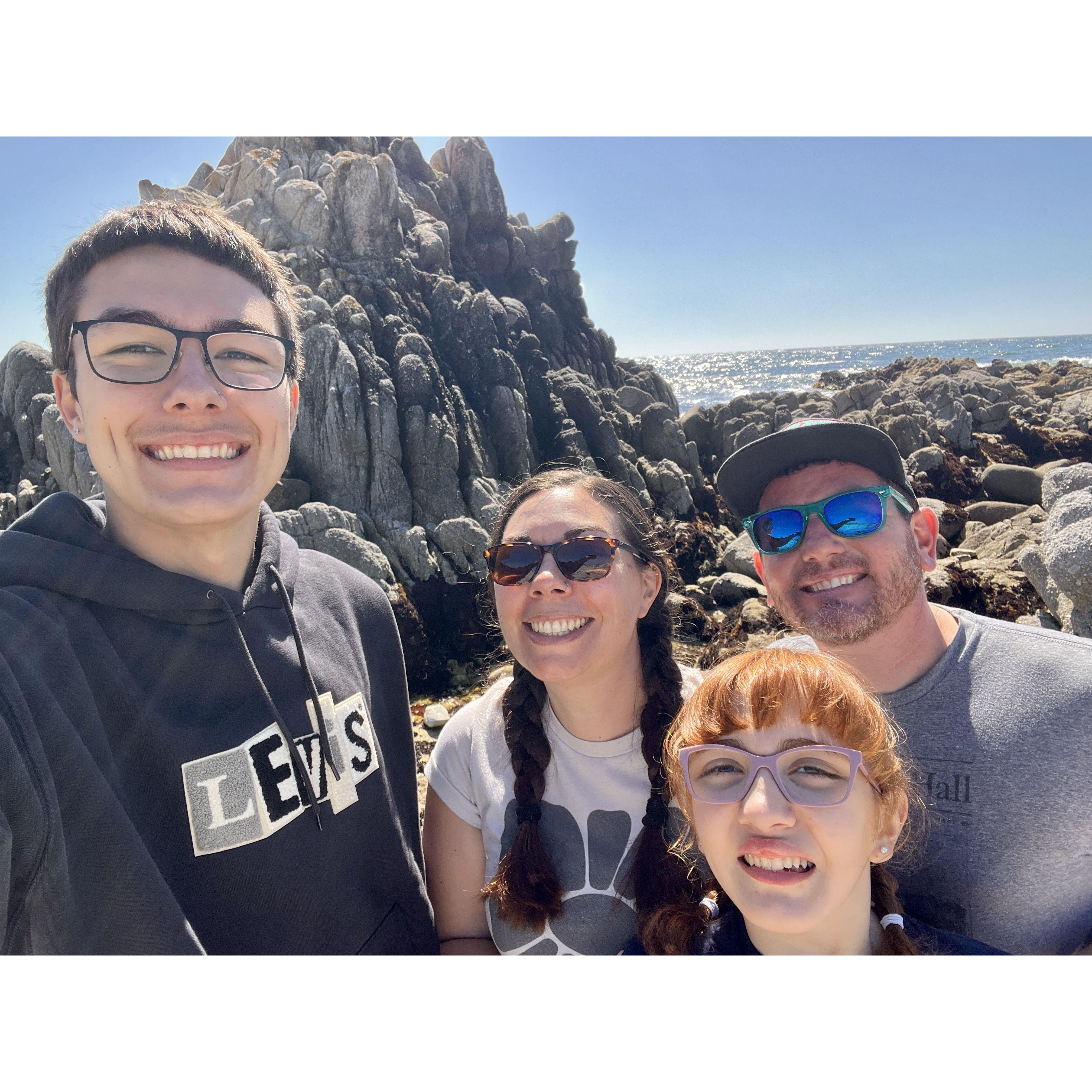 The most recent "family" photo selfie