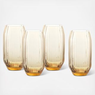 Estiva Highball Cocktail Glass, Set of 4