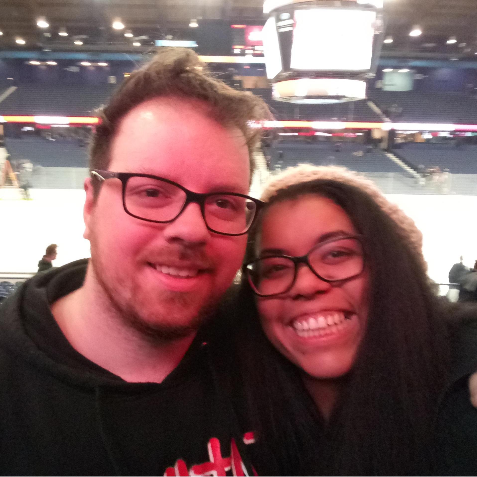 Chicago Wolves hockey game