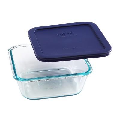 Pyrex 4 cup Food Storage Container Navy