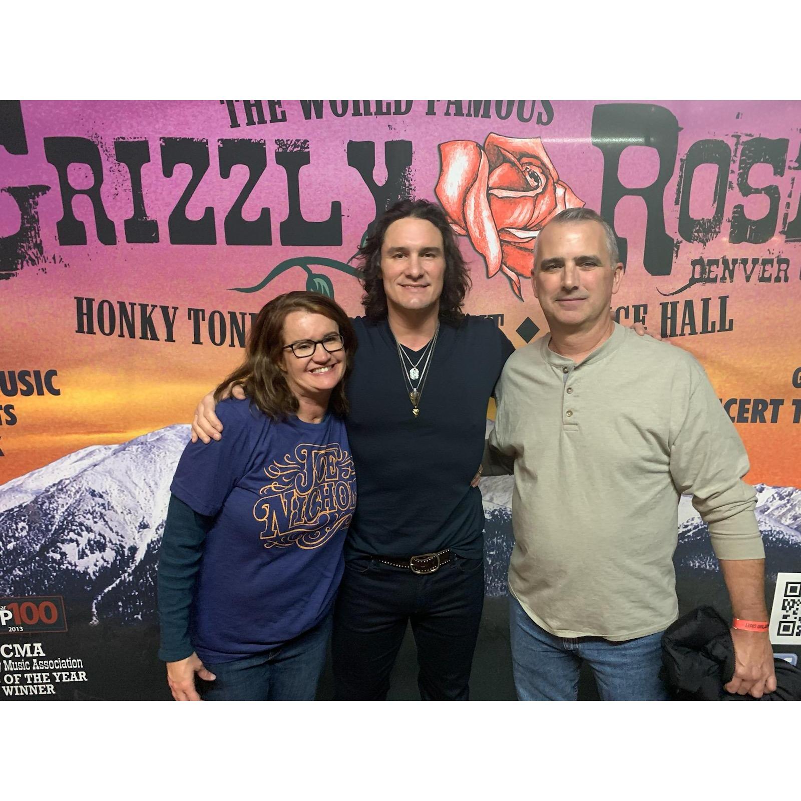 First meet and greet!!! Thanks #joenichols!!!