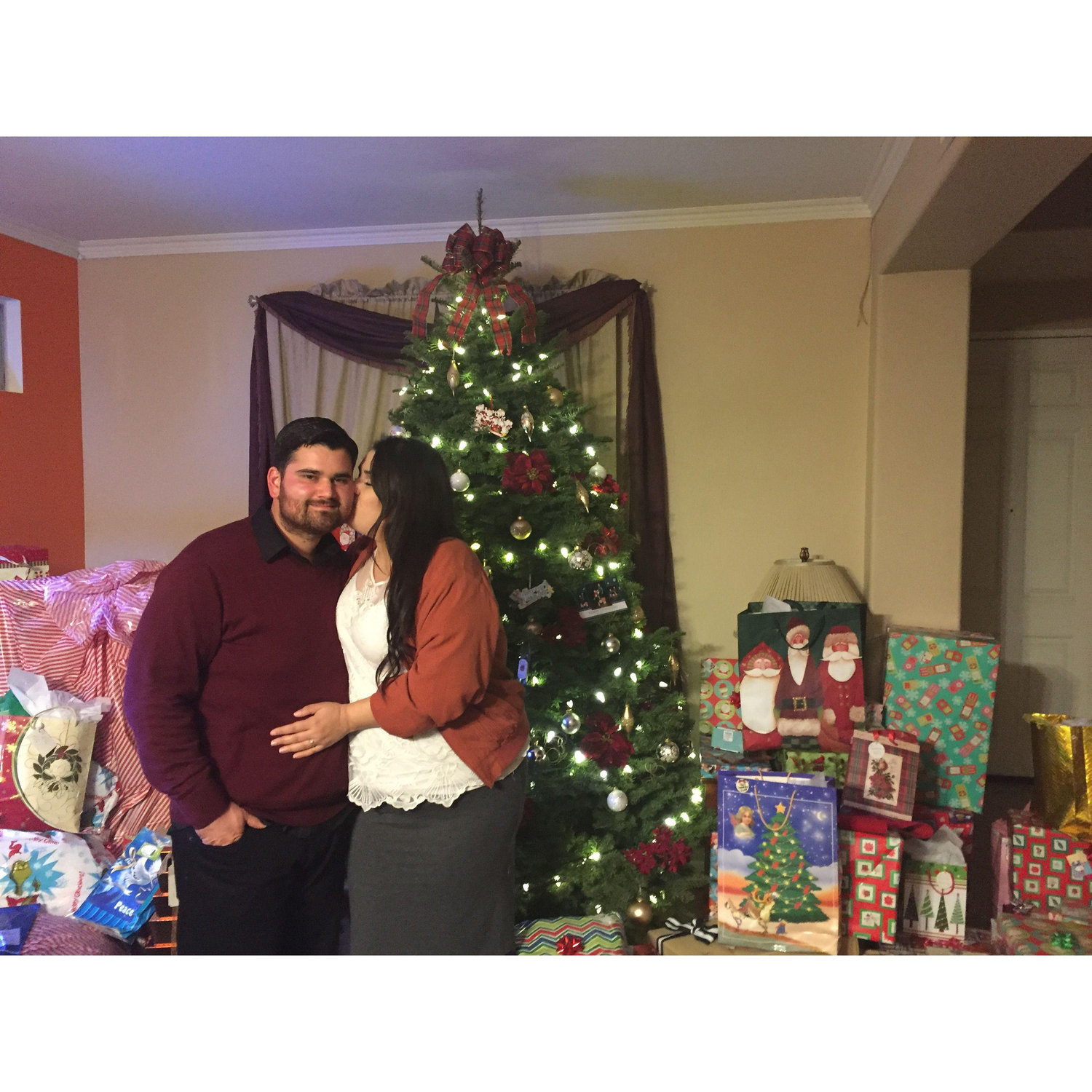 First Christmas together 2015.