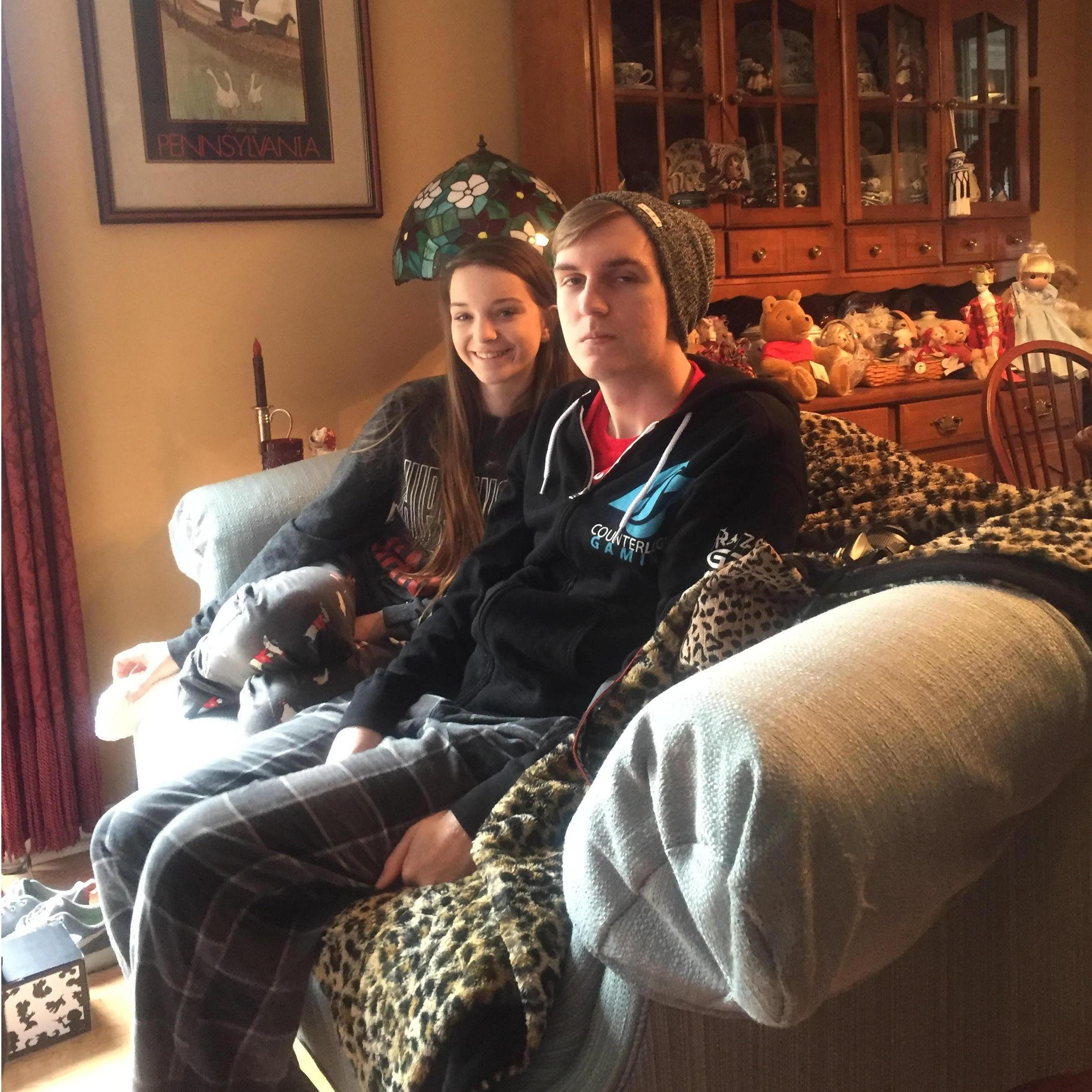 December 25, 2015 (Hagerstown, MD): Our third Christmas
