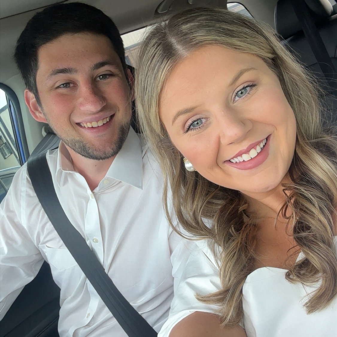 The day we took our engagement photos🥹
