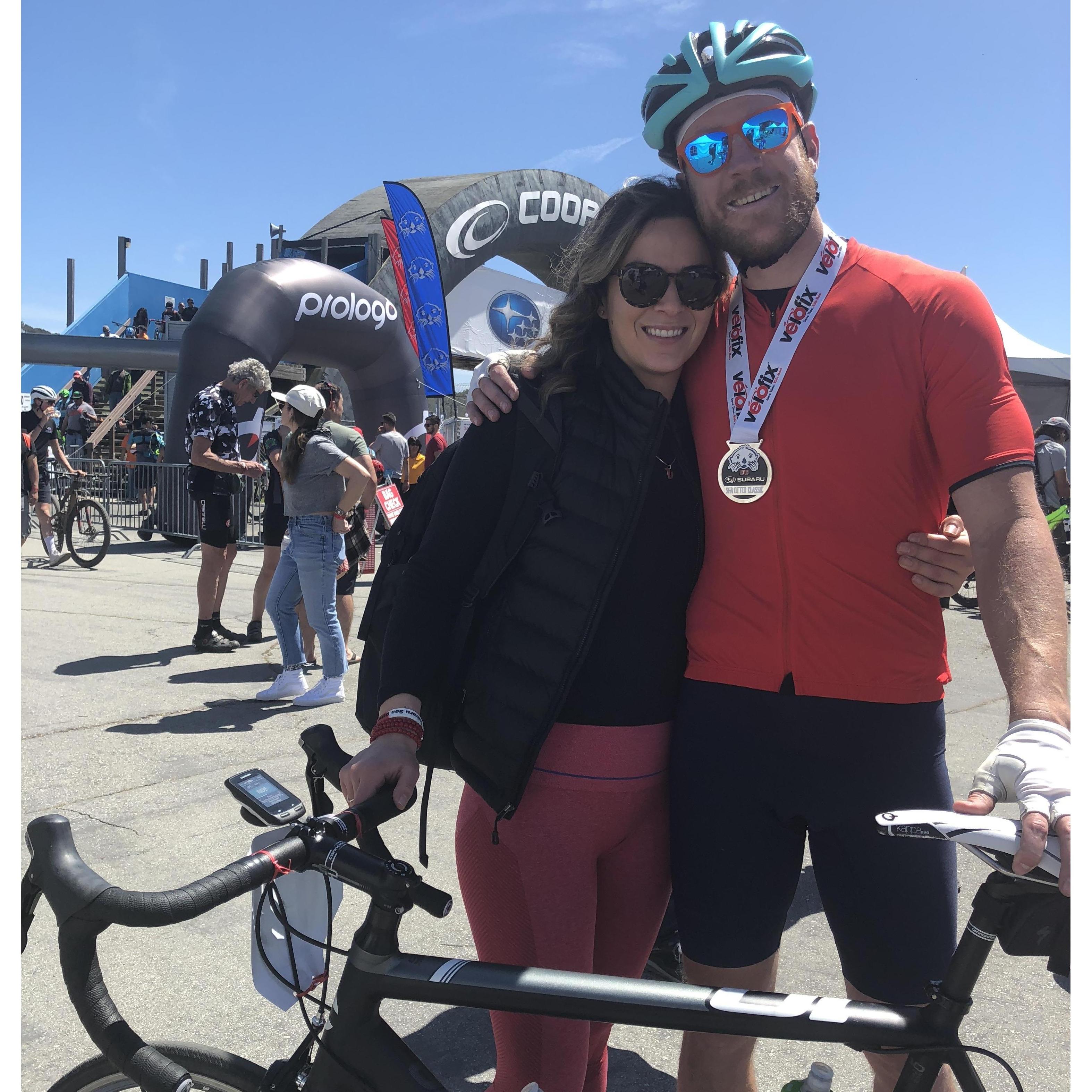 Matt's Century ride in Mammoth!