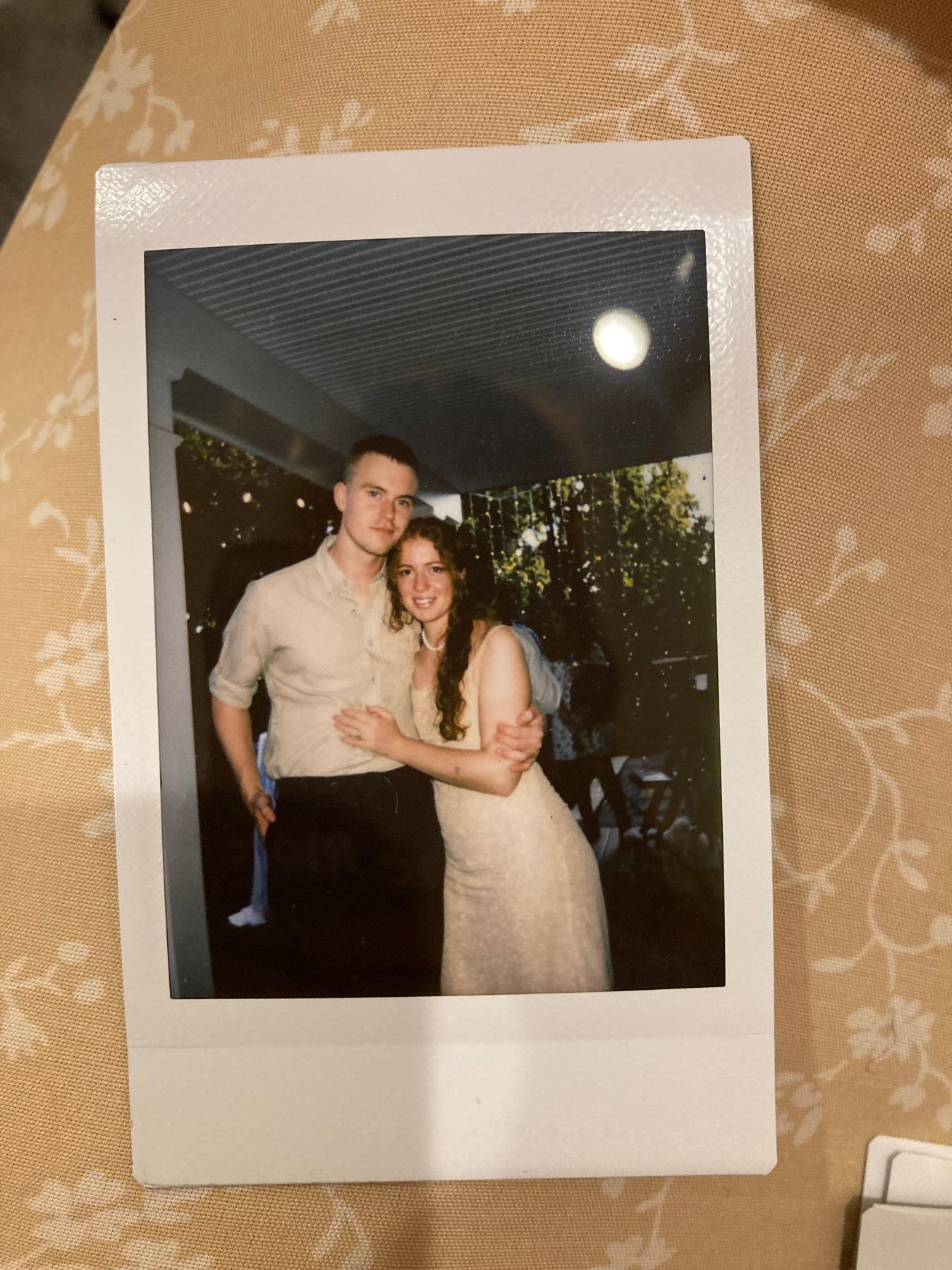 At Lauren and Sam’s wedding