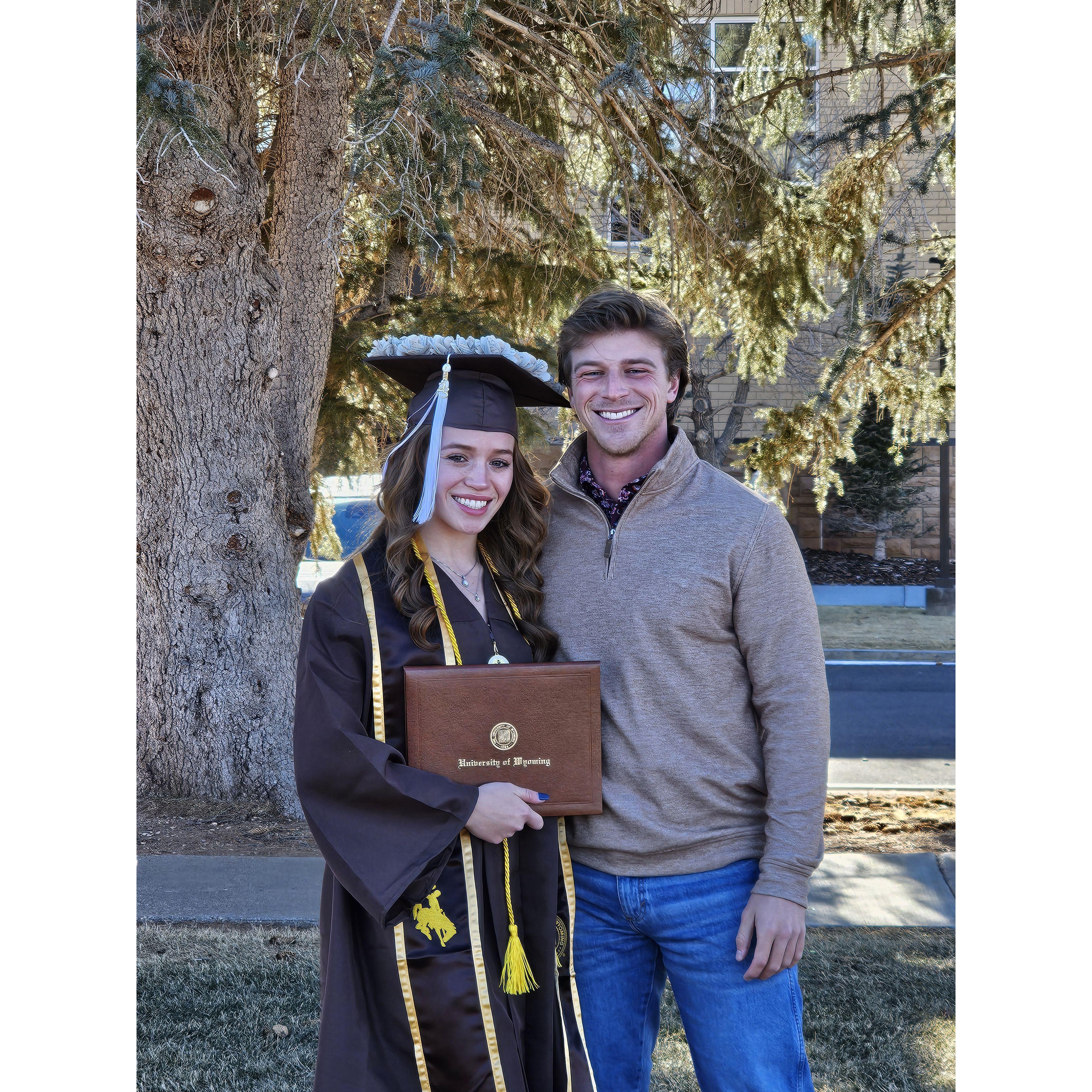 Jordan's Graduation, December 2023