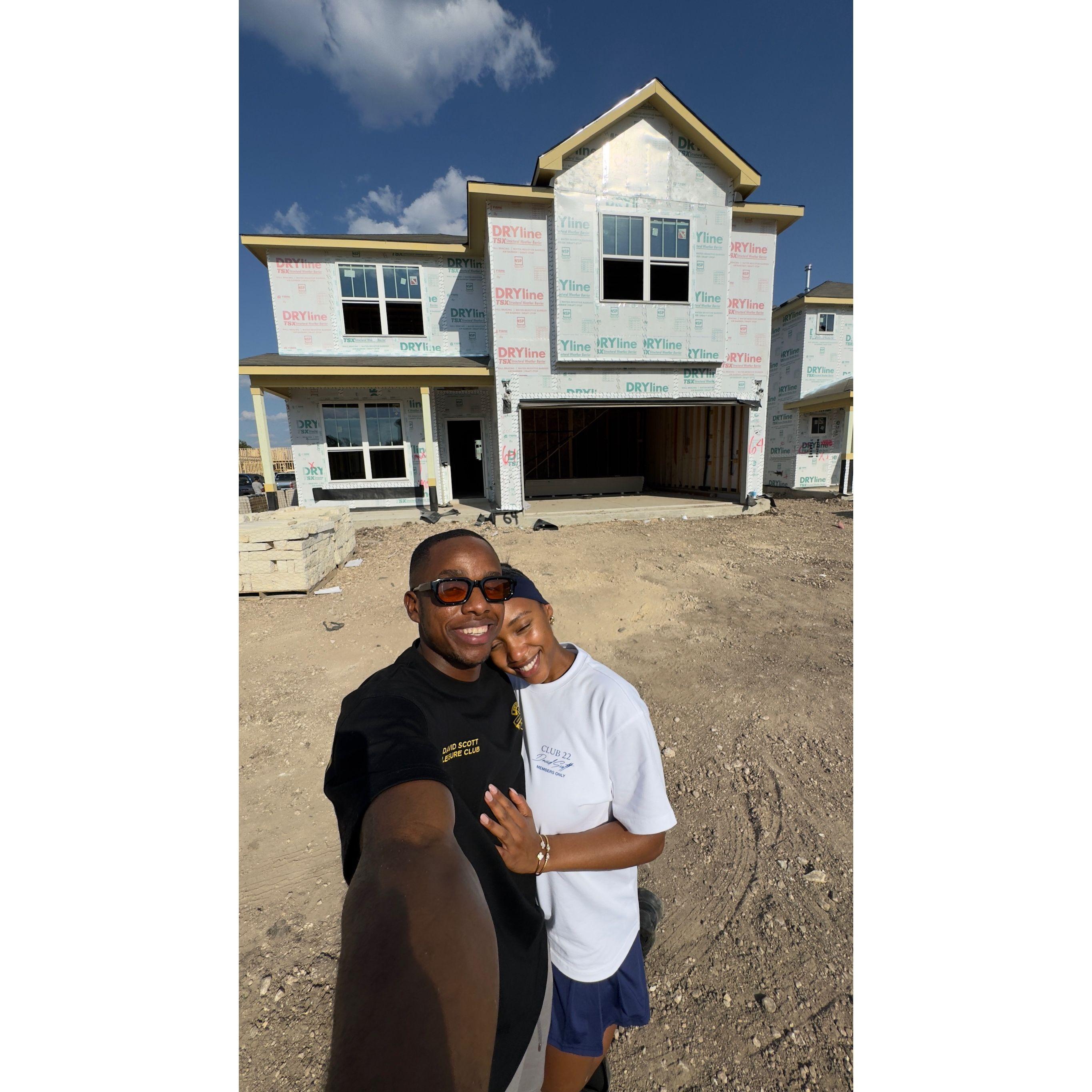 Nimzy’s first time seeing the new build in person.