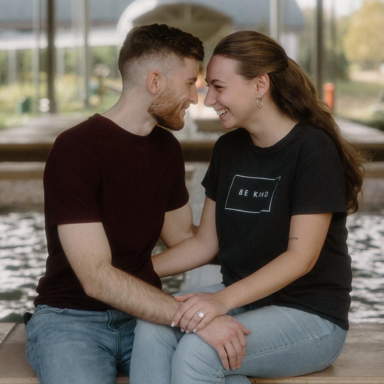 looking into the eyes of a lover