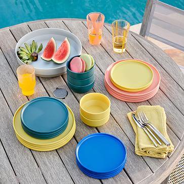 Modern Melamine Dinnerware (Set of 12)
