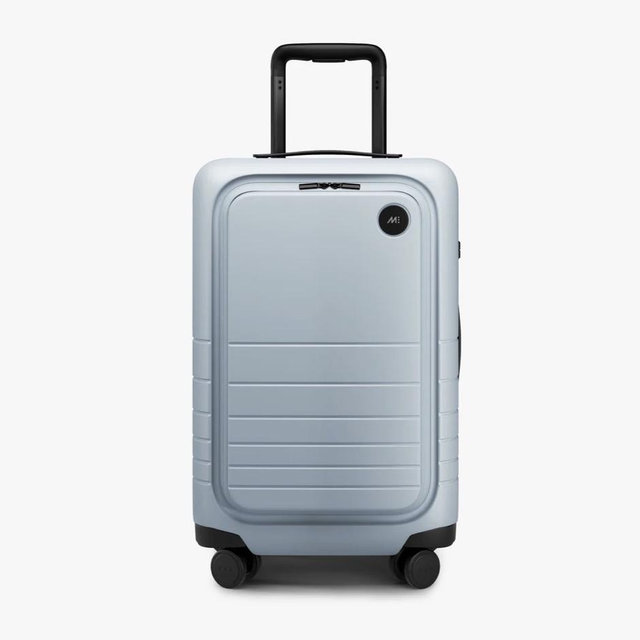 MONOS Carry-On Pro Blue Haze Suitcase
