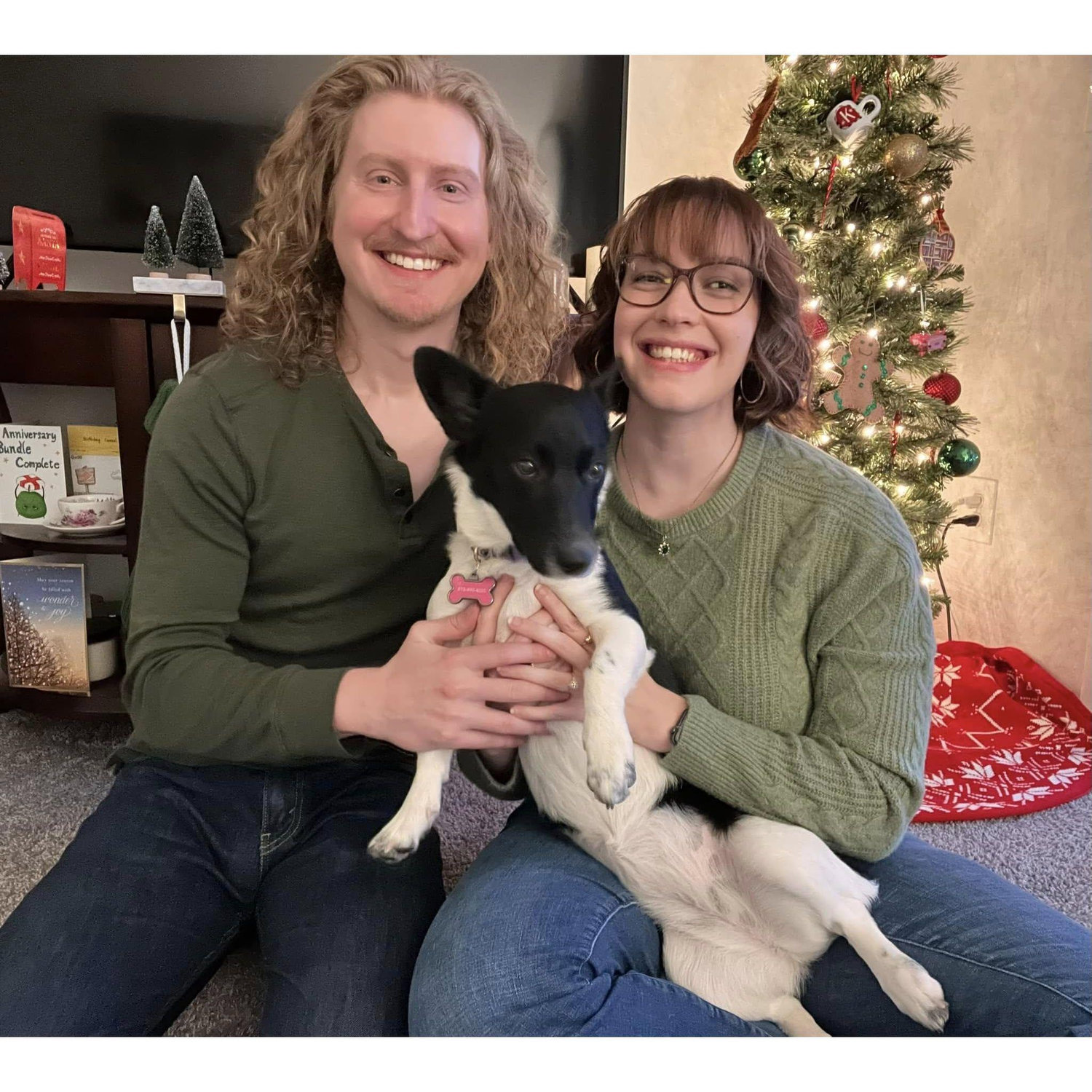 Josie's first Christmas pictures
