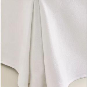 Zara Home | Cotton Pique Bedskirt - Queen - White