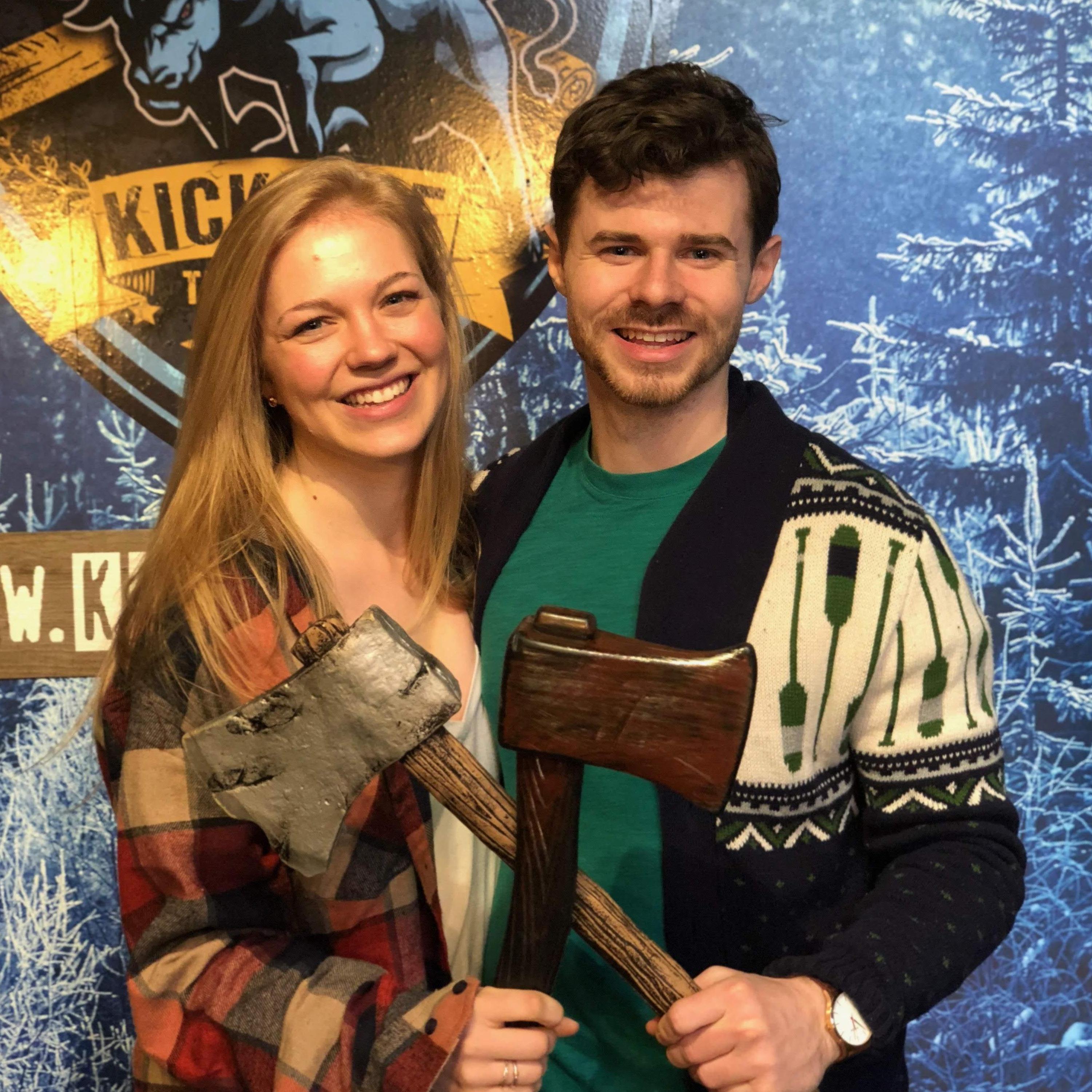 Never a shortage of things to do in Brooklyn, like drink and throw axes