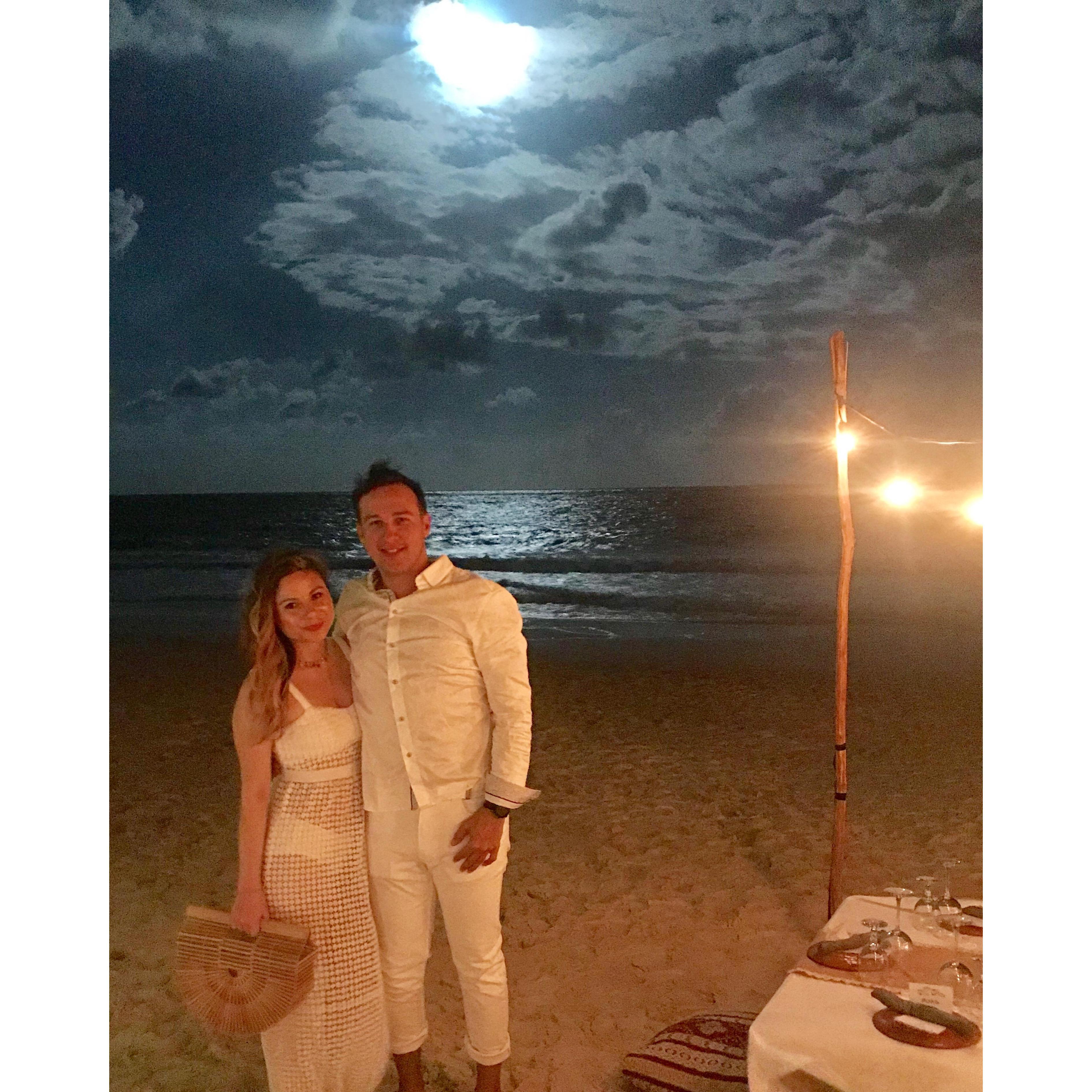 "White Party" in Tulum, Mexico
