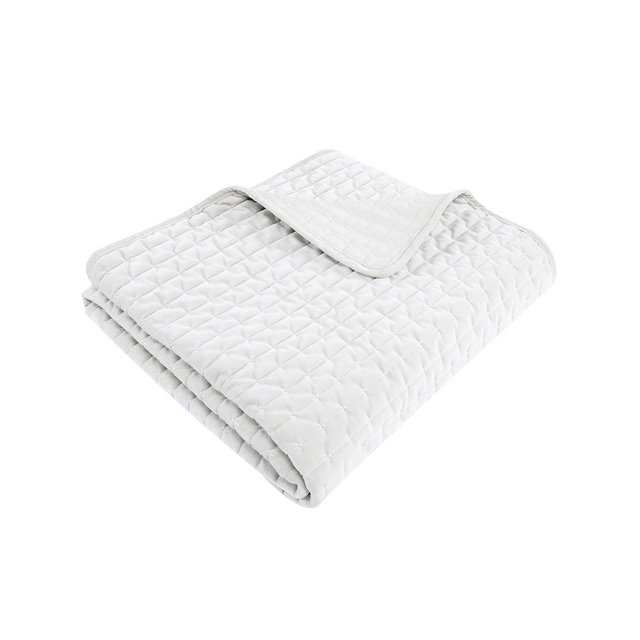 Levtex Velvet Stitch Reversible Quilted Throw, 50" x 60"