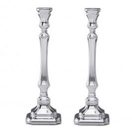 Hazorfim Sterling Silver Shabbat Candlesticks