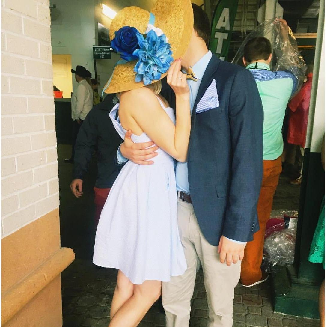 Tried our luck at the Kentucky Derby