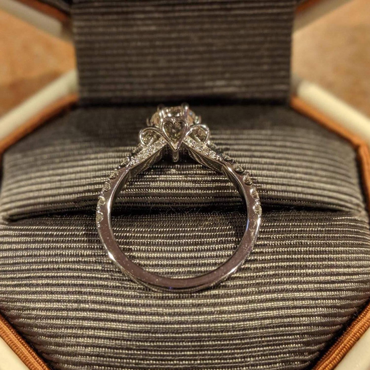 Suzie's engagement ring. Matthew had it custom made. <3