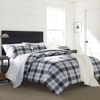 Lewis Plaid 3-Piece Duvet Cover Set