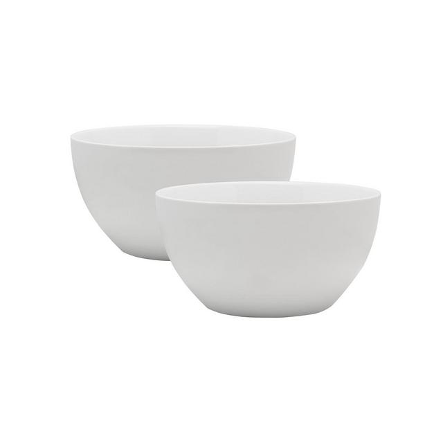 Fitz and Floyd Everyday Deep Serving Bowls 2 Piece Set