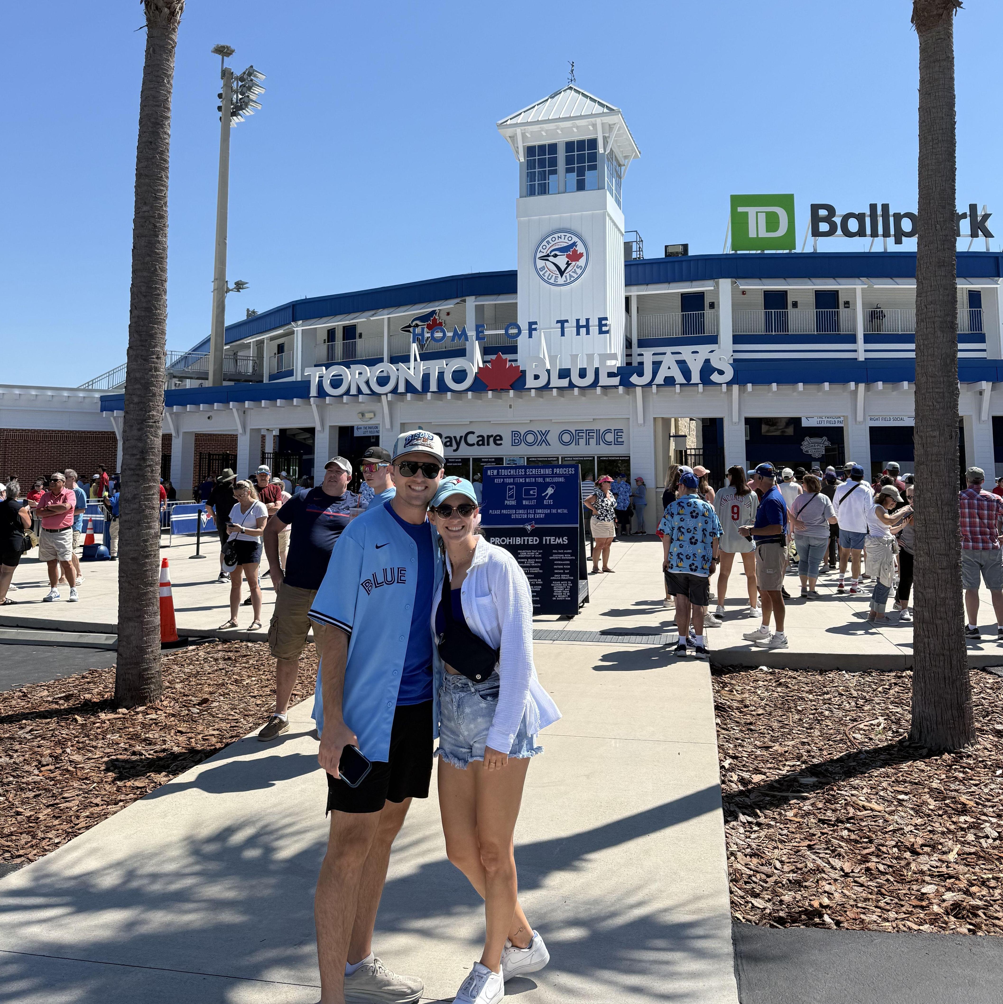 We love Spring Training... and the Blue Jays