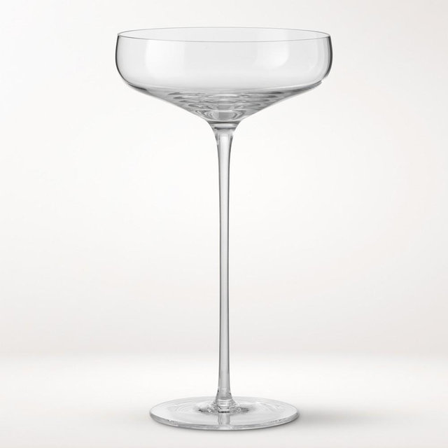 Elevé Long Stem Coupe Glasses, Set of 4