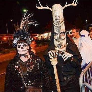 We were photographed for Westword Magazine for our Halloween costumes