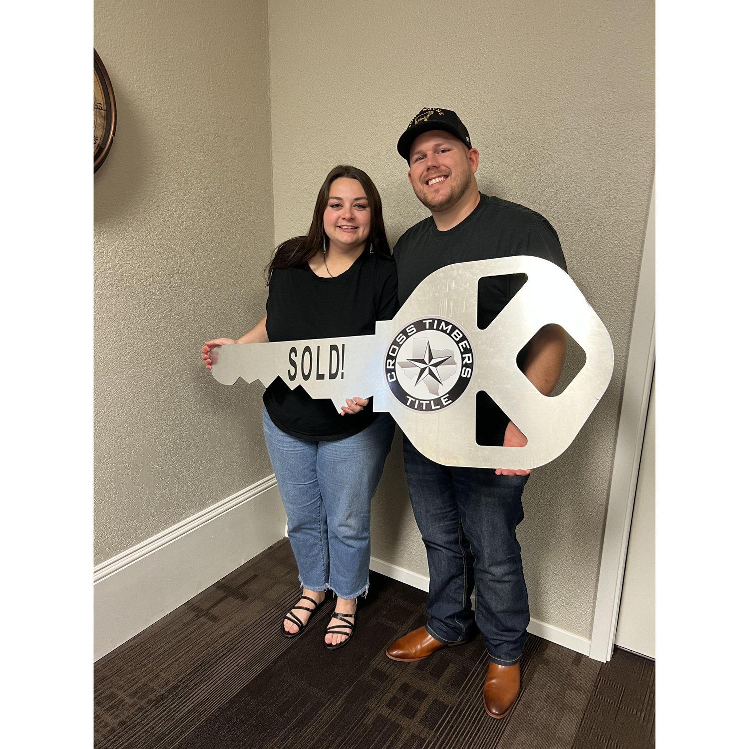 We bought our first house together!!