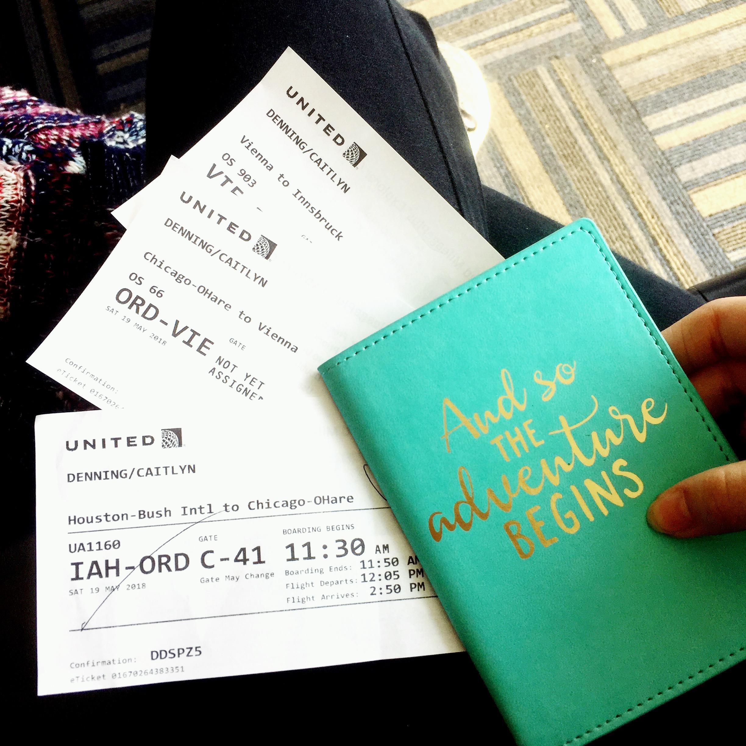 May 19, 2018: After thirteen long weeks of long distance (and not seeing each other in person), I finally hopped on my long-awaited plane journey to Austria to visit my love!