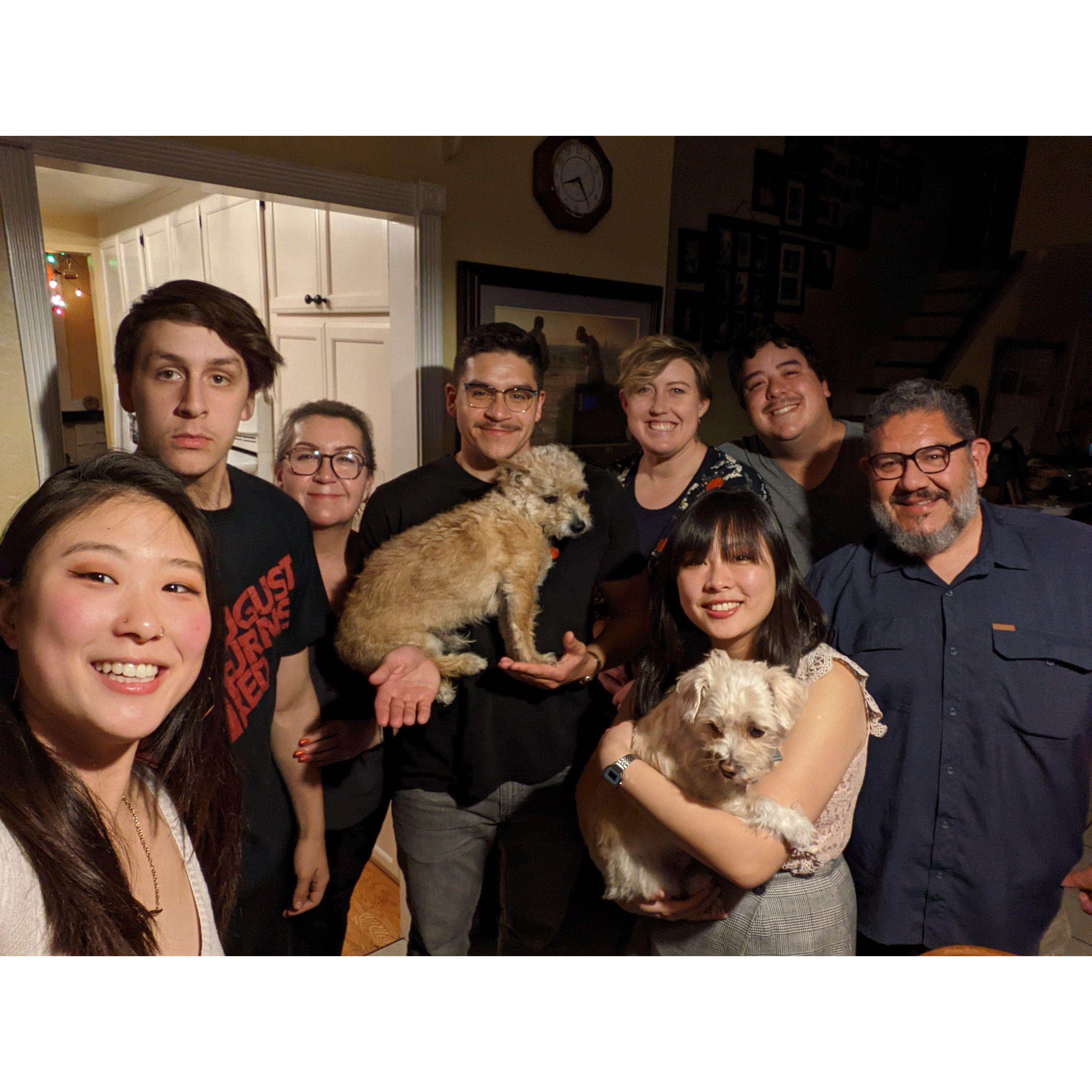 The Chows at the Lopezes