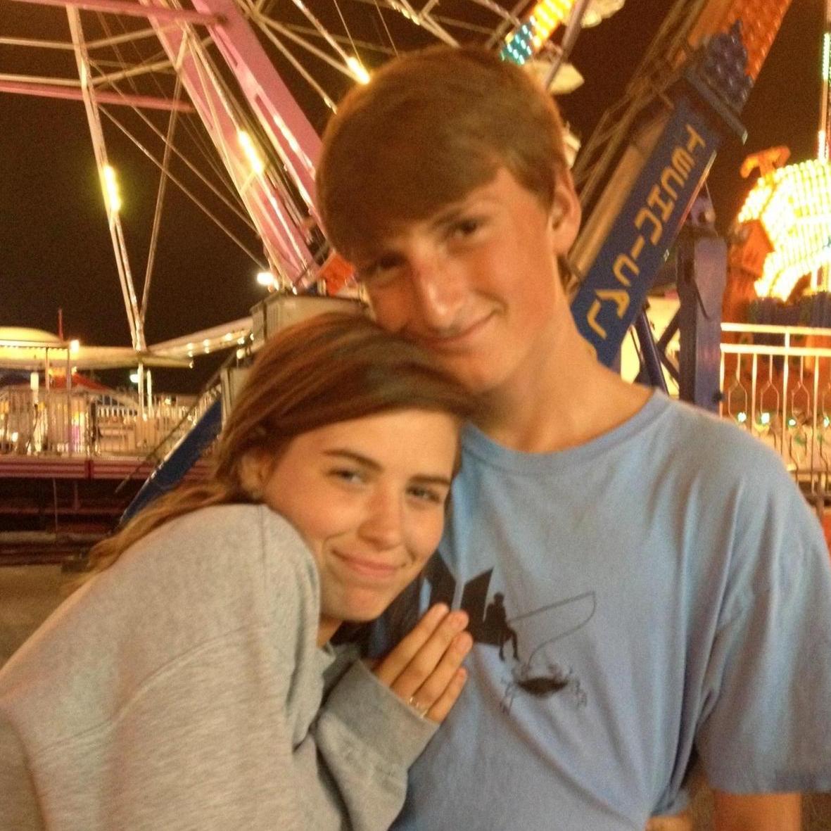 Our very first picture together in 2013