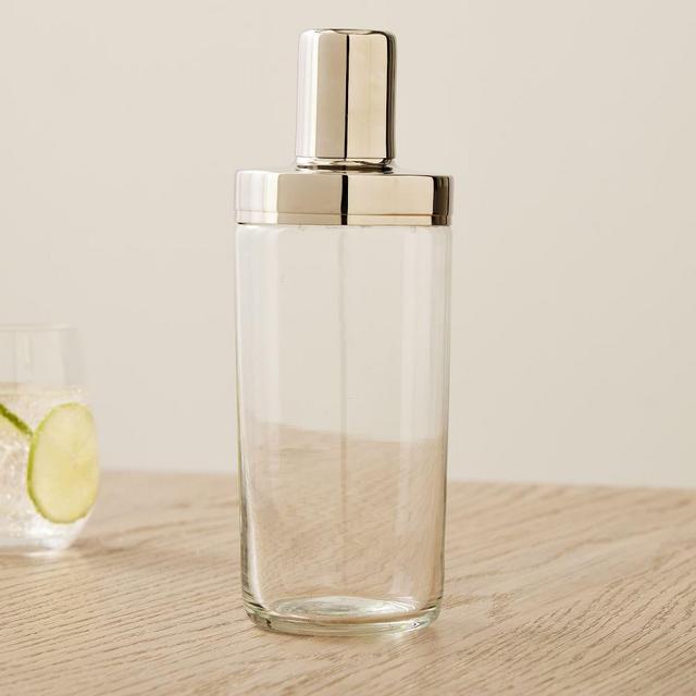 Archer Barware Collection, Cocktail Shaker, Polished Nickel