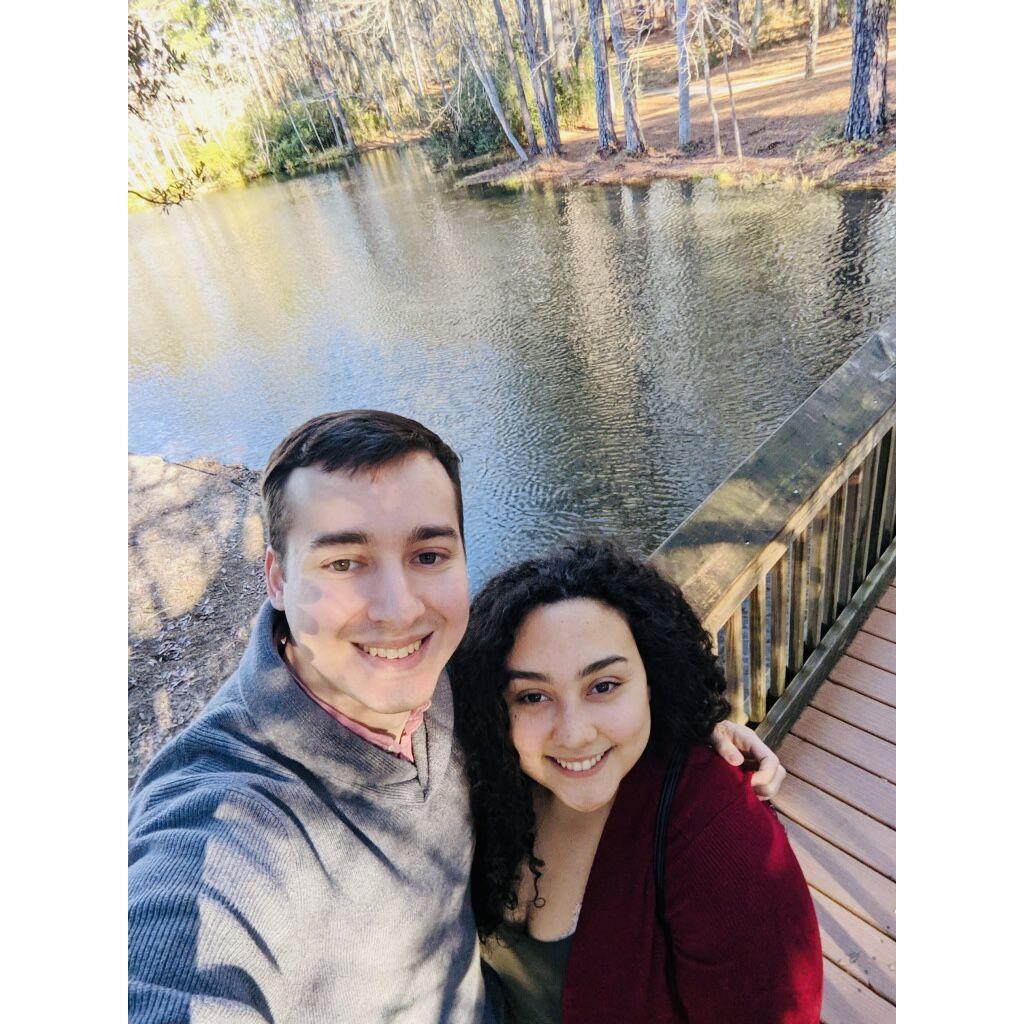 Walks in the park are always a favorite 
