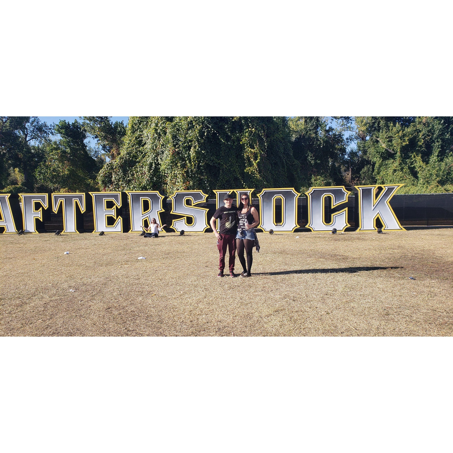 One of the many years we went to Aftershock! \m/