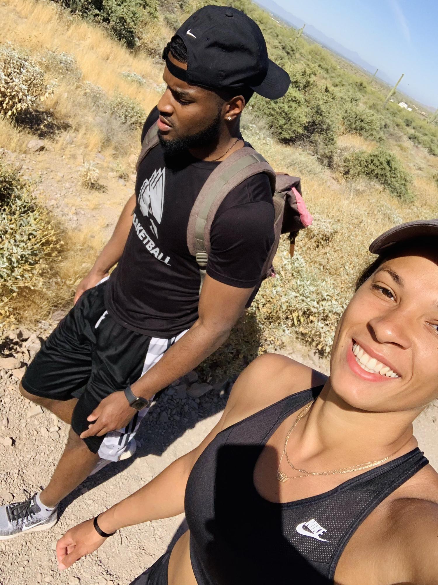 hiking in Arizona 20'