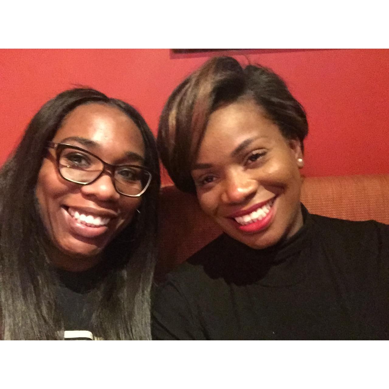 Aaliyah and her best friend Lakeytra