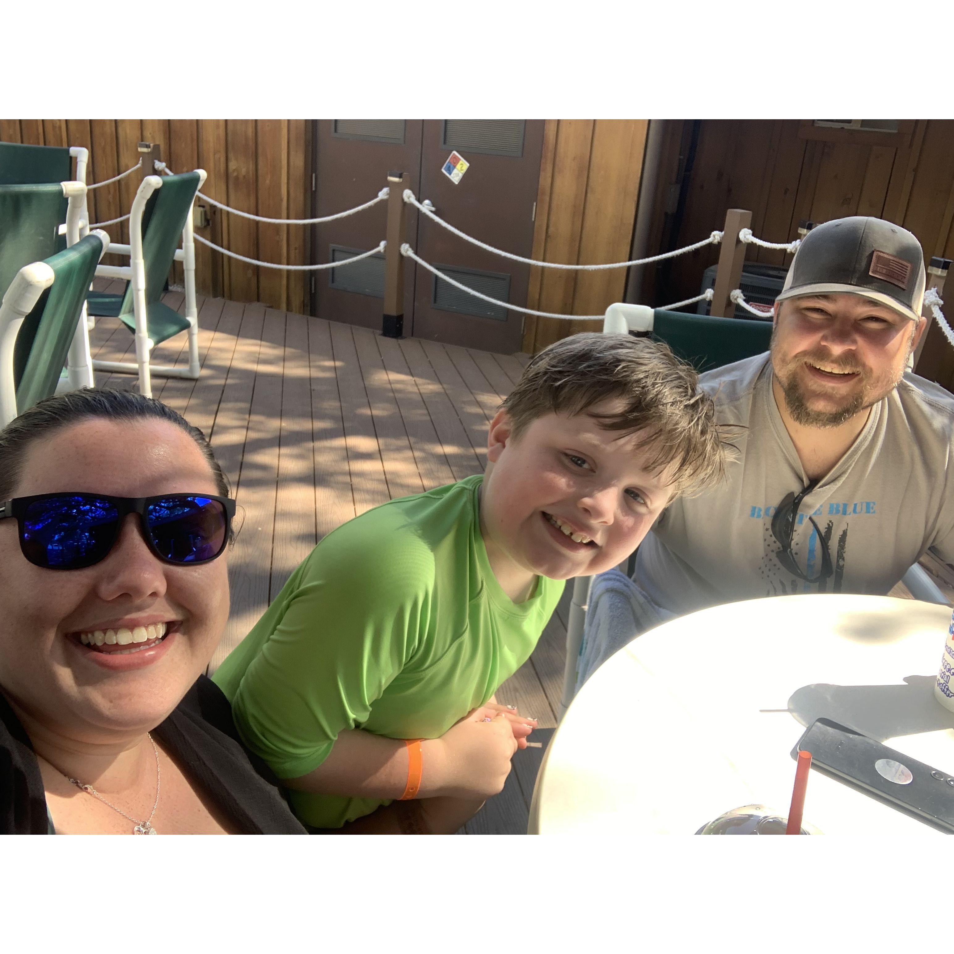 Our first family vacation! Such a sweet getaway!